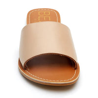 BEACH BY MATISSE: CABANA SLIDE SANDAL - NATURAL LEATHER