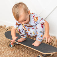 BESTAROO: CAMPING SHORT SLEEVE PAJAMA SET