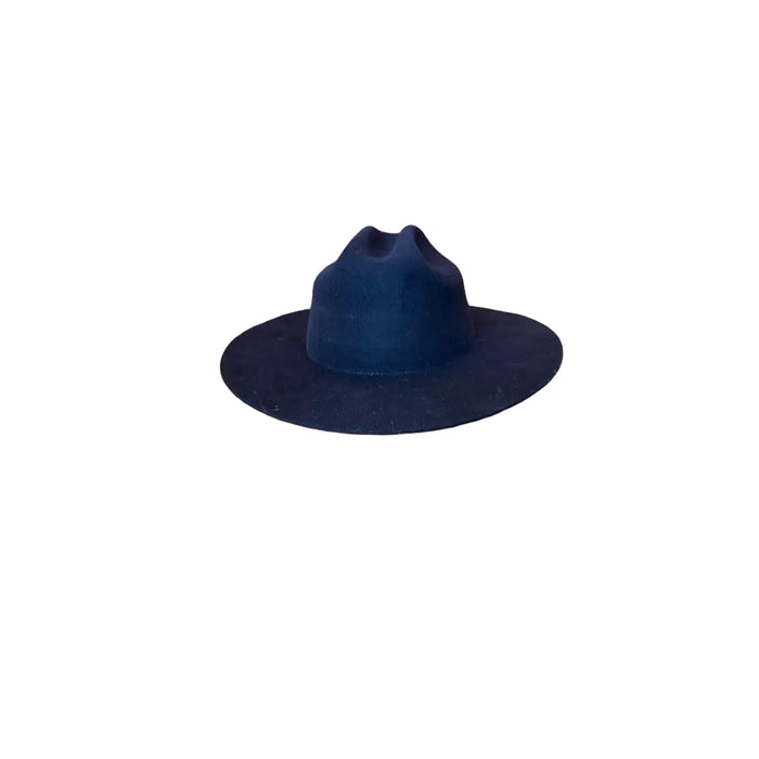 THE QUINN CATTLEMEN WOOL FELT HAT - NAVY