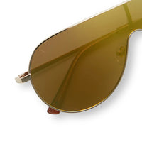 DIME: TARZANA GOLD + GOLD MIRROR POLARIZED SUNGLASSES