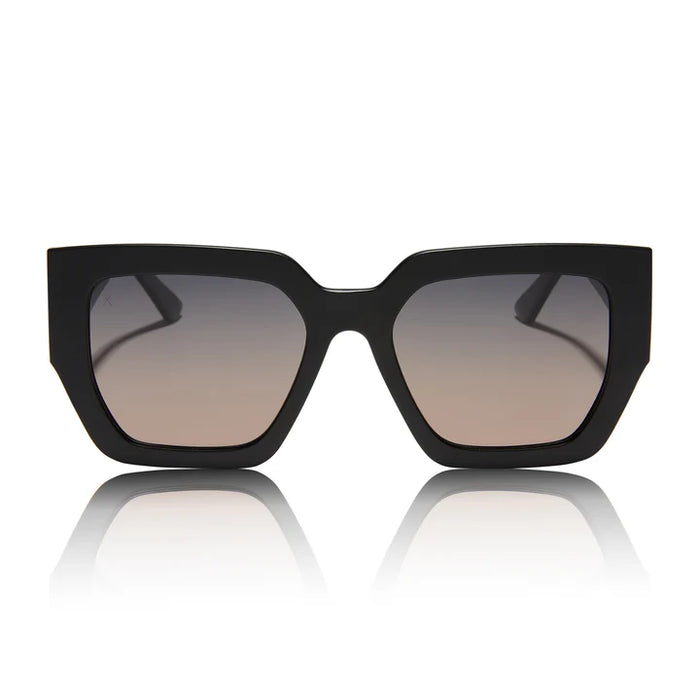 DIME: SHE'S A 10 MATTE BLACK DUSK POLARIZED SUNGLASSES