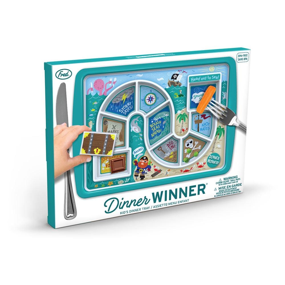 DINNER WINNER: KID'S DINNER TRAY - PIRATE