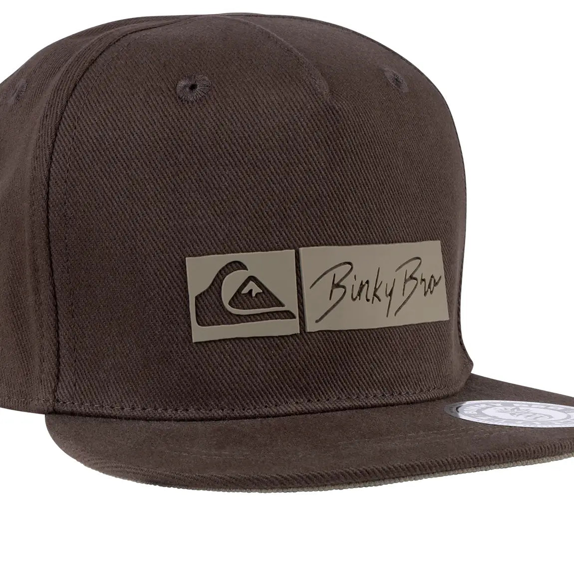 BINKY BRO: QUIKSILVER & BINKY BRO SNAPBACK - BROWN