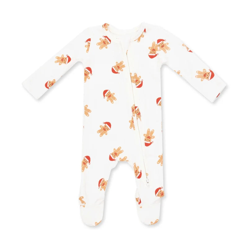 ANGEL DEAR: GINGERBREAD 2 WAY ZIPPER FOOTIE
