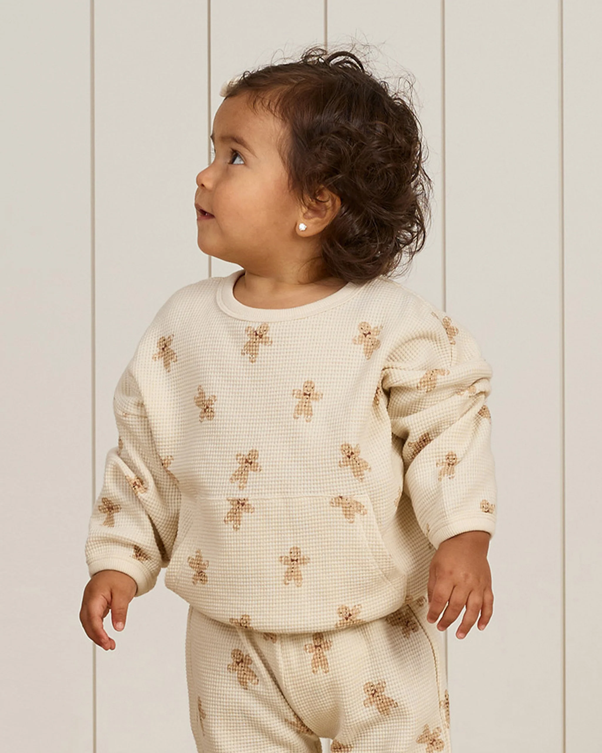 QUINCY MAE: WAFFLE SLOUCH SET || GINGERBREAD