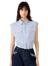 STEVE MADDEN: SCOUT SHIRT - NAVY PLAID