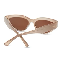 DIME: LAST CALL - MILKY NUDE BROWN/GOLD FLASH POLARIZED