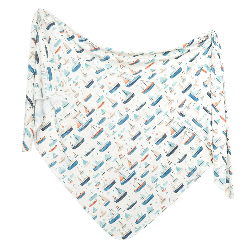 COPPER PEARL: FISCHER KNIT BLANKET