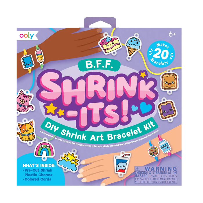 SHRINK-ITS! D.I.Y. SHRINK ART BRACELETS KIT - B.F.F.