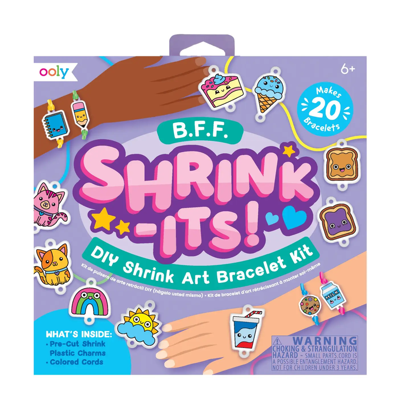 SHRINK-ITS! D.I.Y. SHRINK ART BRACELETS KIT - B.F.F.