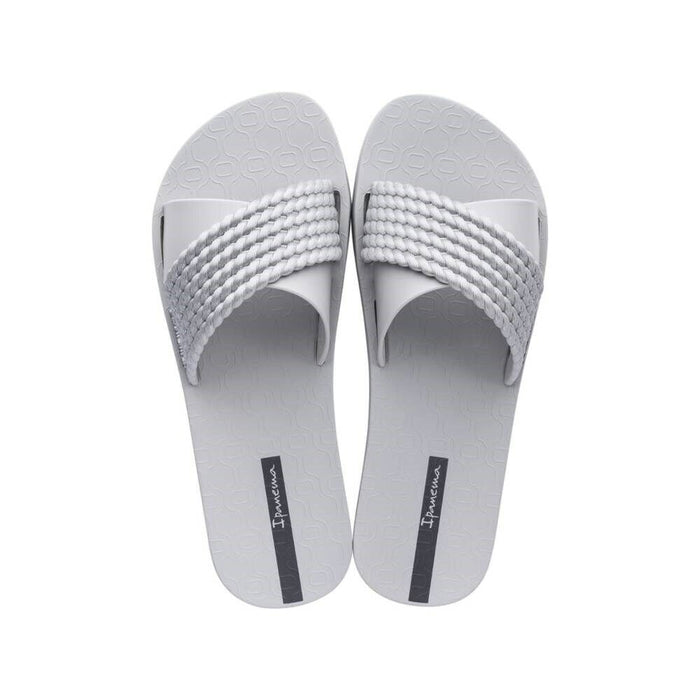 IPANEMA: STREET II SLIDE SANDAL - GREY