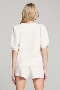 SALTWATER LUXE: SHORT SLEEVE PULLOVER - SALT