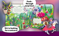 PEEK-A-FLAP UNICORN: A MAGICAL QUEST TO FIND A UNICORN BOARD BOOK