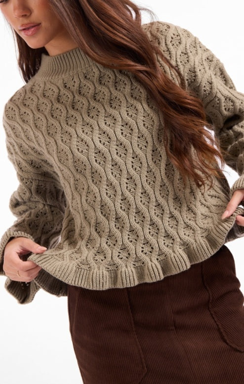 SAGE THE LABEL: ELDERFLOWER SWEATER