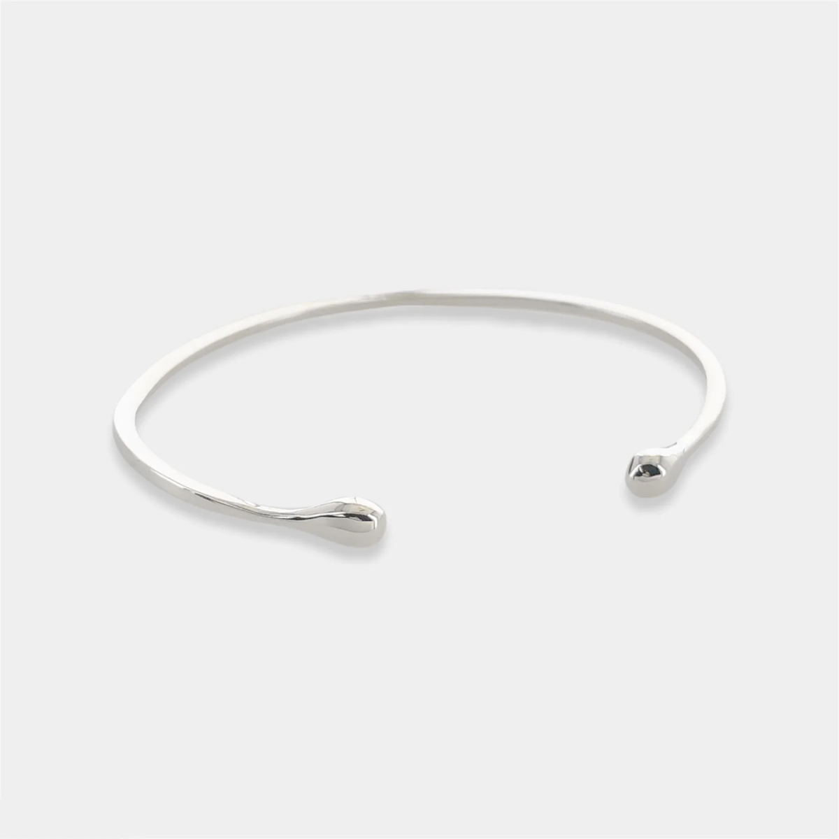 PLAIN CUFF BRACELET - SILVER