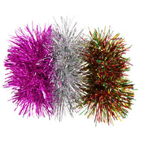 ISCREAM: TINSEL ORNAMENT SCRUNCHIE SET - 3-PACK