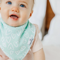 COPPER PEARL: CHEERY BABY BANDANA BIBS (4-PACK)