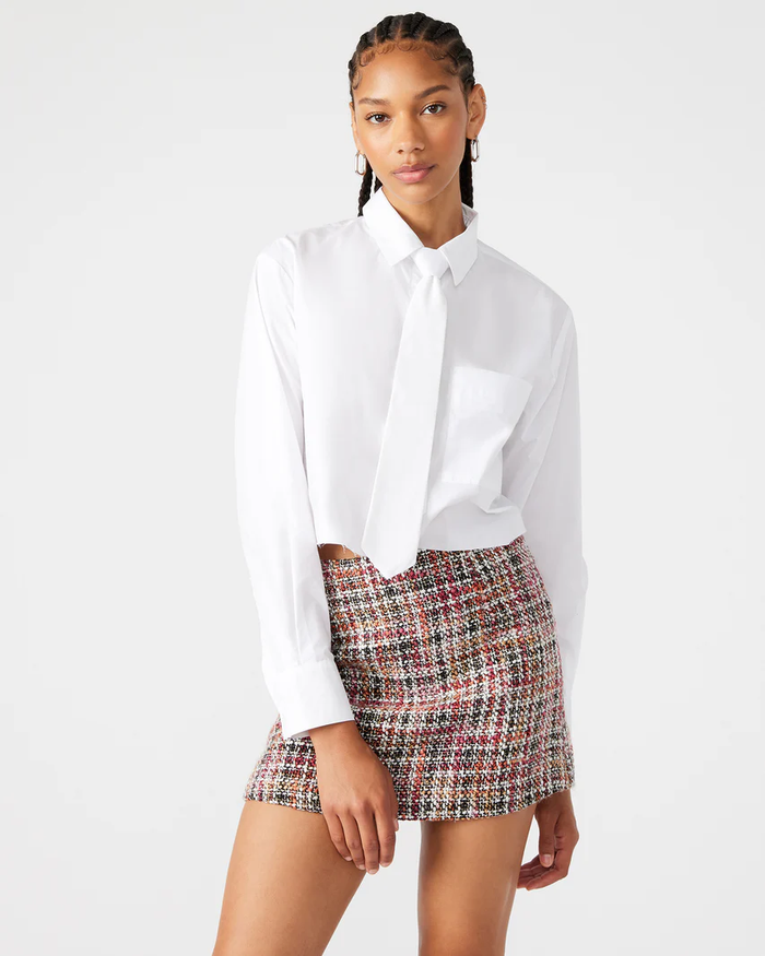 STEVE MADDEN: DOM TOP - WHITE