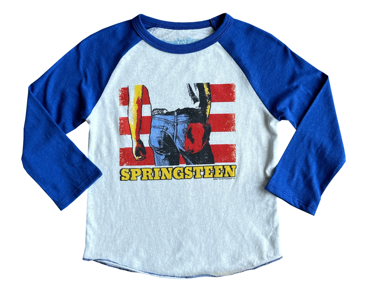 ROWDY SPROUT: BRUCE SPRINGSTEEN BORN IN THE USA RAGLAN