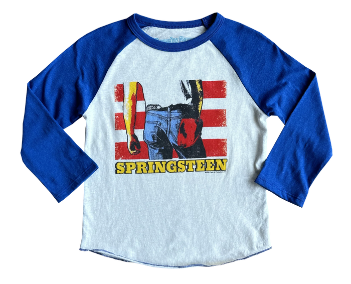 ROWDY SPROUT: BRUCE SPRINGSTEEN BORN IN THE USA RAGLAN