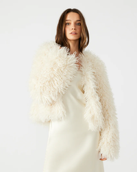 STEVE MADDEN: LEITES JACKET - CREAM