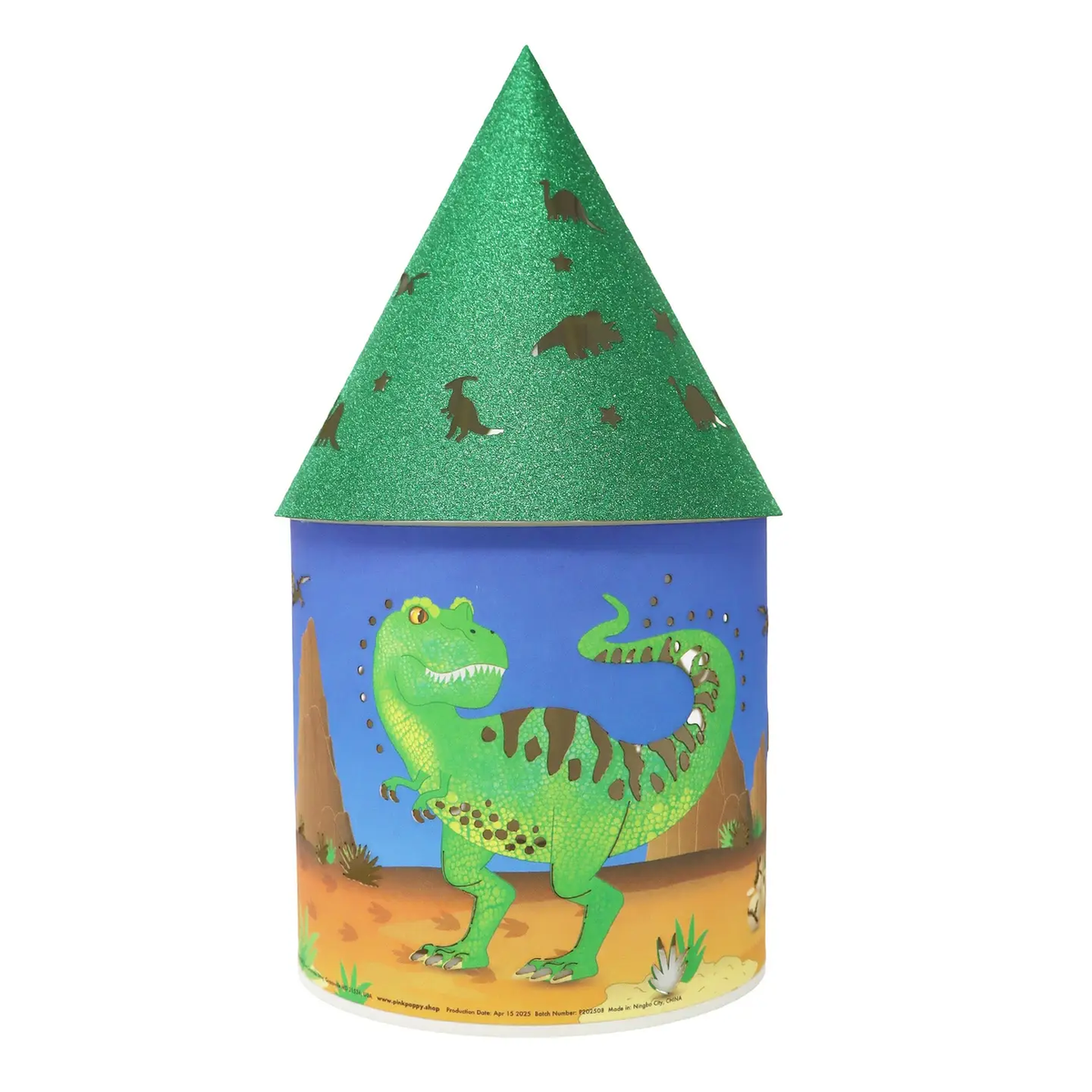 PINK POPPY: DINOSAUR ADVENTURE LED COLOR CHANGING LANTERN