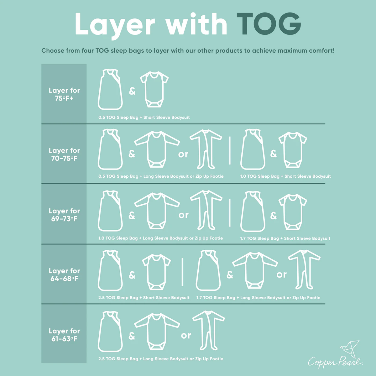COPPER PEARL: FISCHER TOG SLEEP BAG