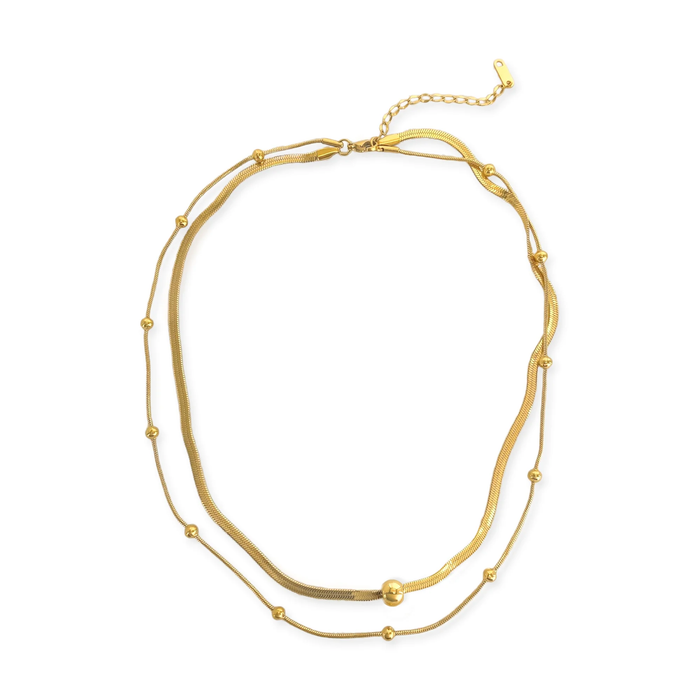 WATER RESISTANT NECKLACE - GOLD