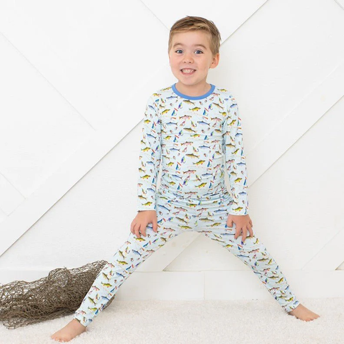 BESTAROO: CATCH OF THE DAY PAJAMA SET