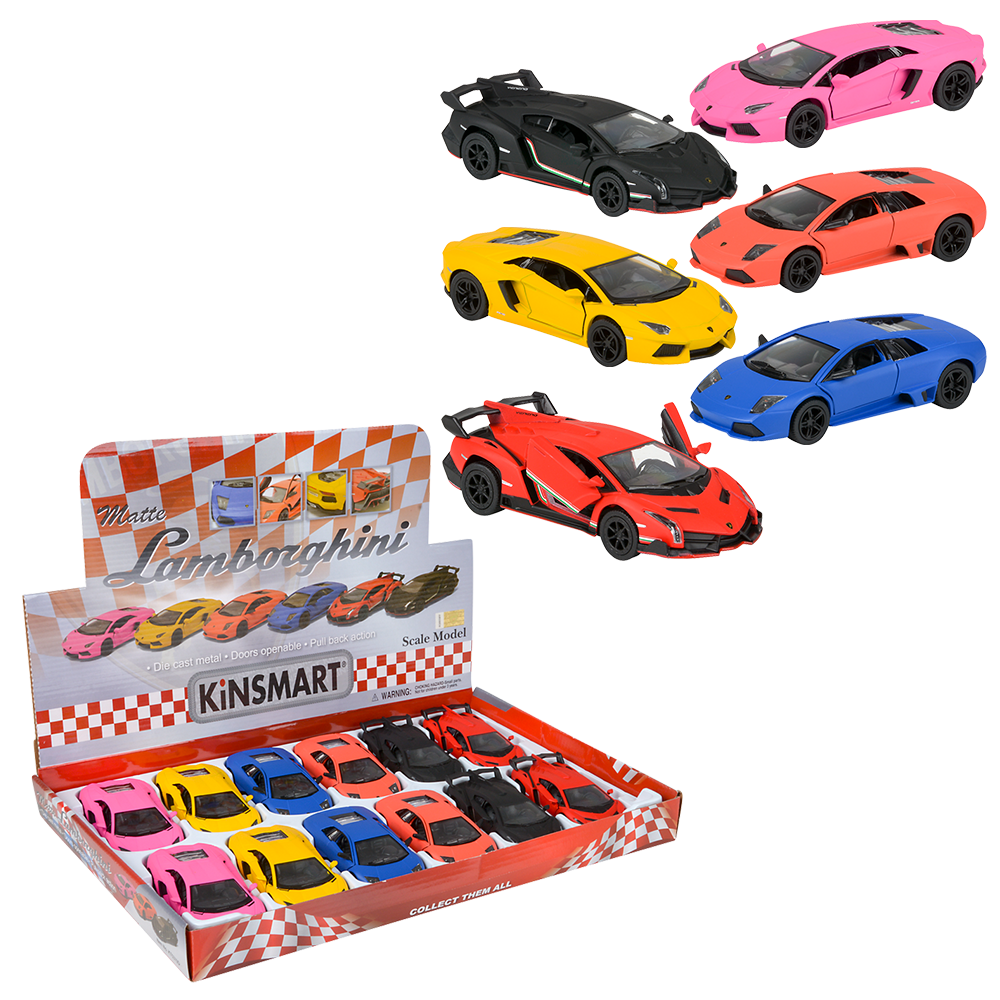DIE-CAST MATTE LAMBORGHINI CAR - 5"