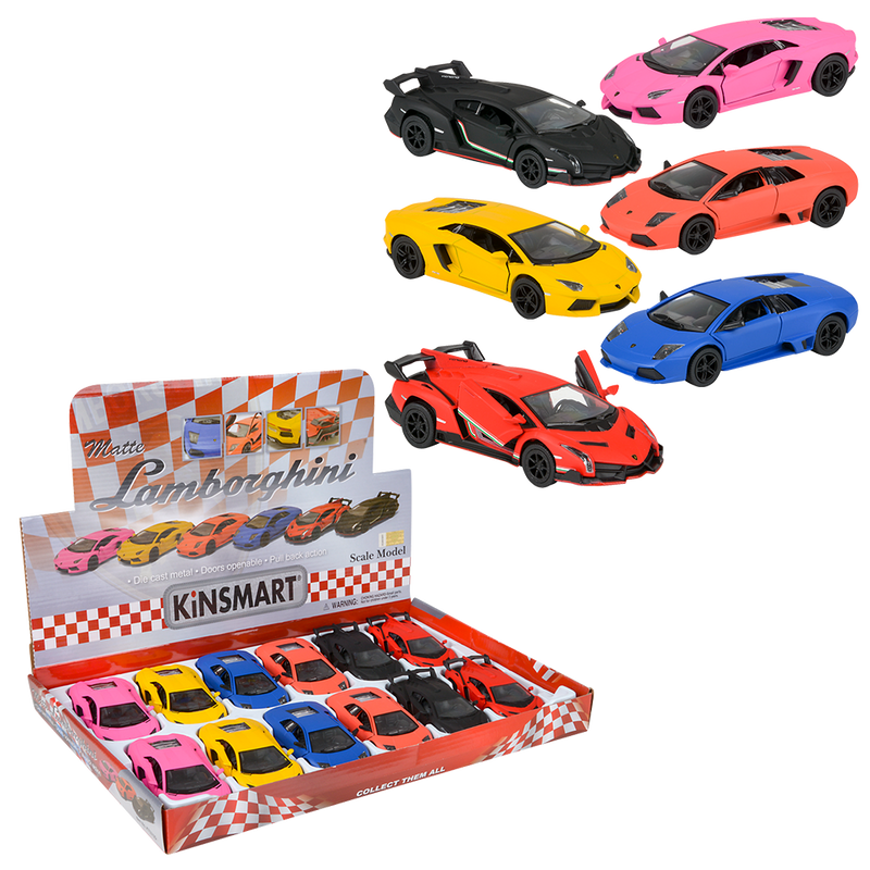 DIE-CAST MATTE LAMBORGHINI CAR - 5"