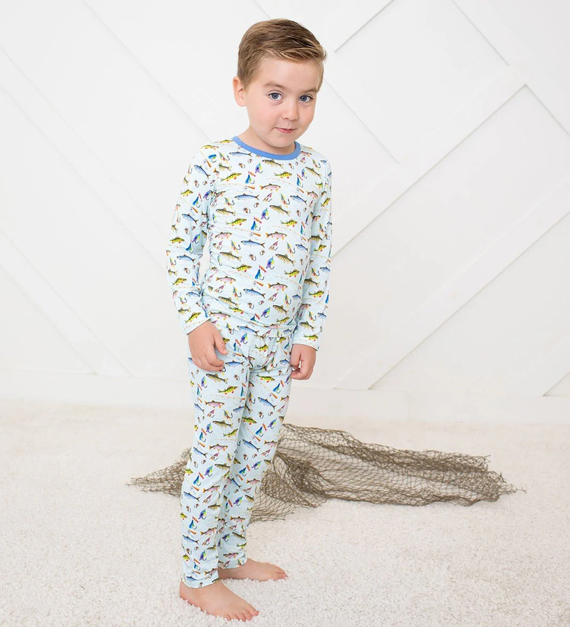 BESTAROO: CATCH OF THE DAY PAJAMA SET