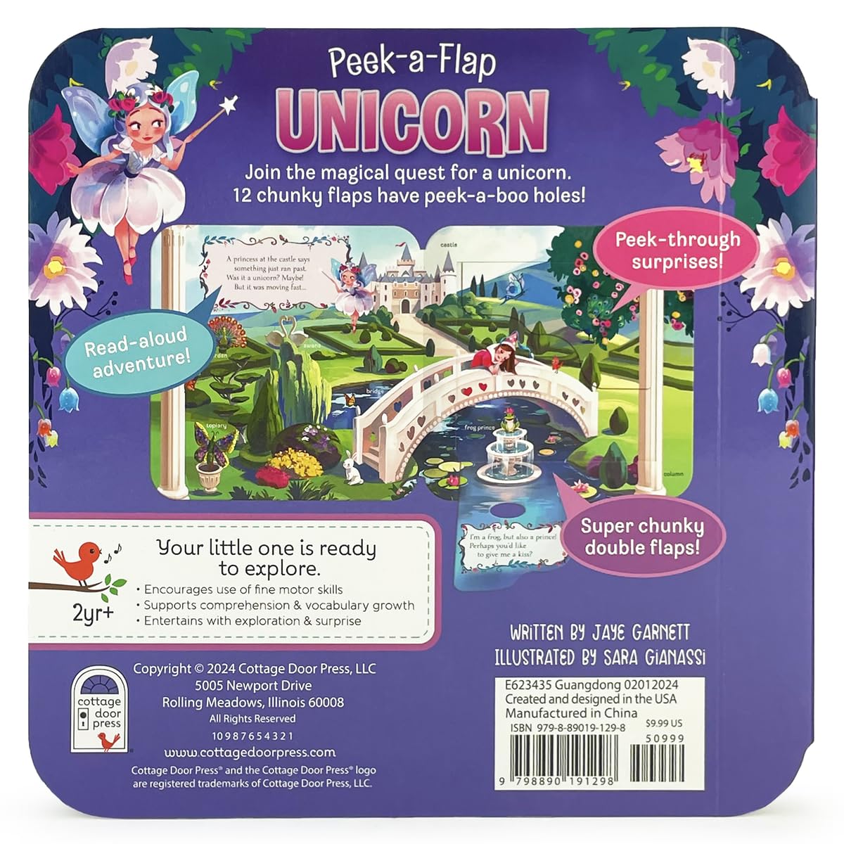 PEEK-A-FLAP UNICORN: A MAGICAL QUEST TO FIND A UNICORN BOARD BOOK