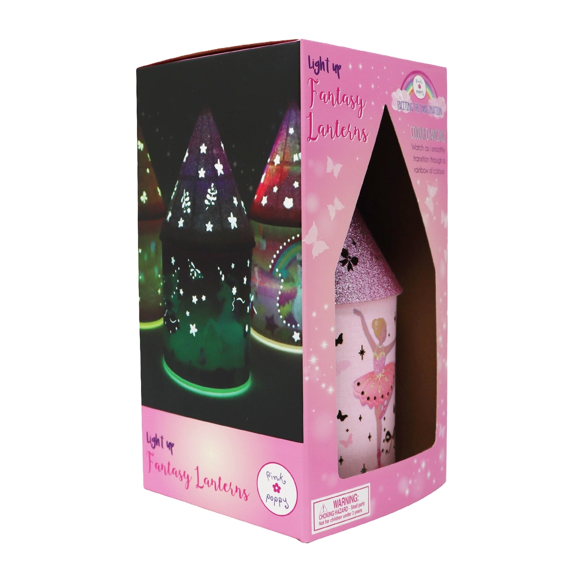 PINK POPPY: BALLERINA LED COLOR CHANGING LANTERN