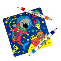 OOLY: COLORTOPIA COLOR BY NUMBER PAINT MARKER KIT - EPIC ADVENTURES