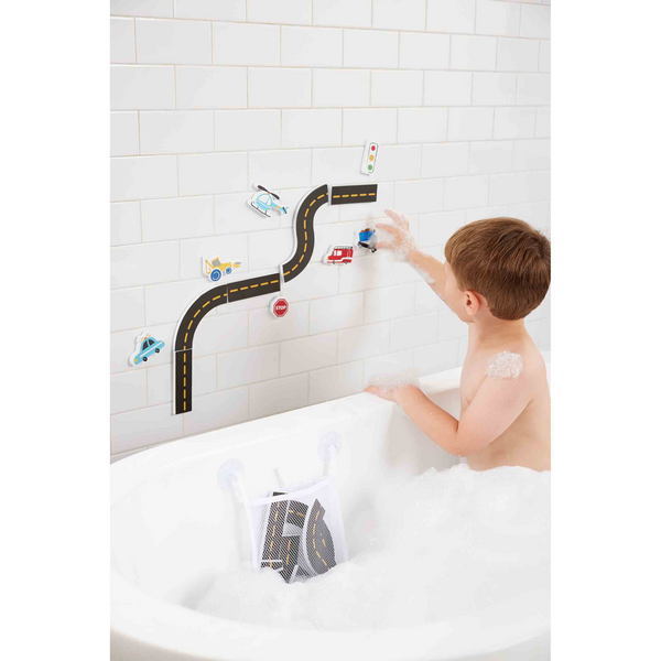 MUD PIE: TRANSPORTATION BATH STICKABLE SET