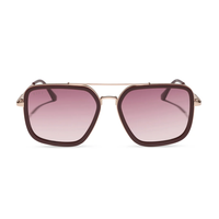 DIFF EYEWEAR: JORDAN - RUGBY RED BURGUNDY GRADIENT
