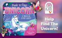 PEEK-A-FLAP UNICORN: A MAGICAL QUEST TO FIND A UNICORN BOARD BOOK