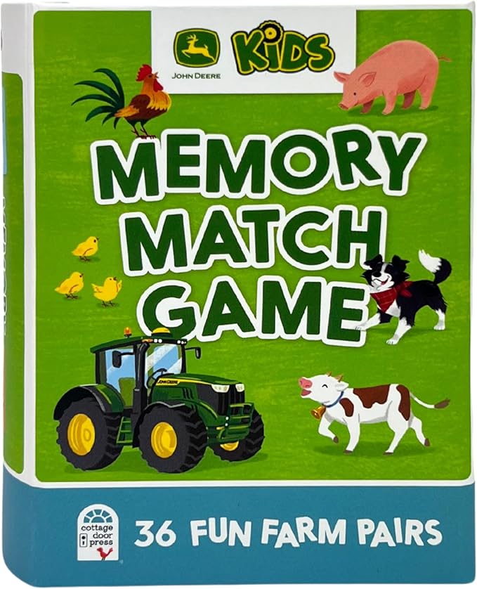 JOHN DEERE: MEMORY MATCHING GAME - 72-PIECE