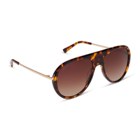DIFF EYEWEAR:CLEO - RICH TORTOISE BROWN GRADIENT