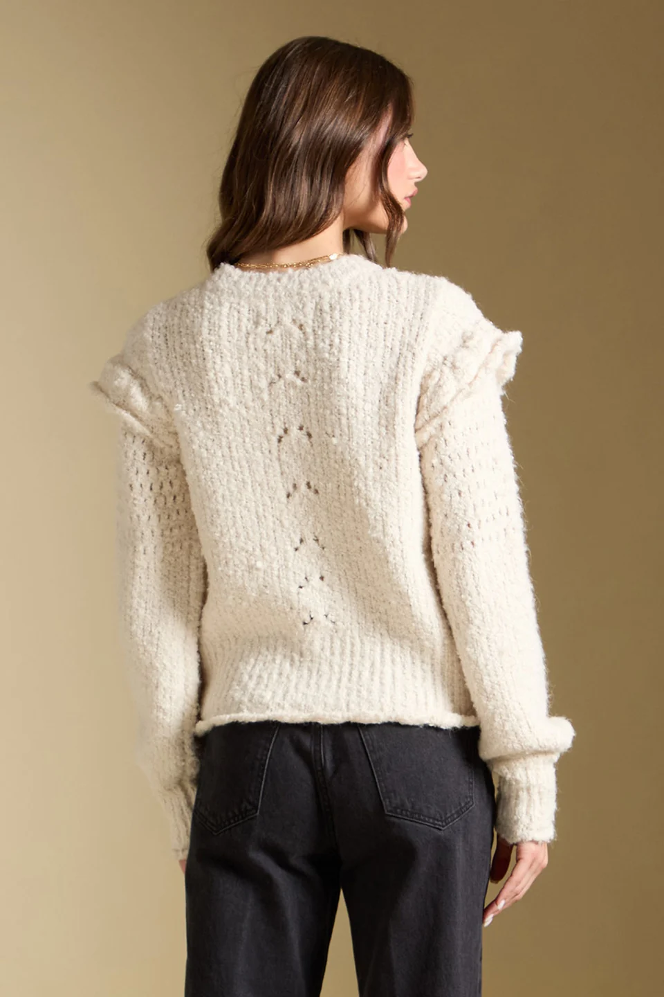 SALTWATER LUXE: JERI SWEATER - NATURAL
