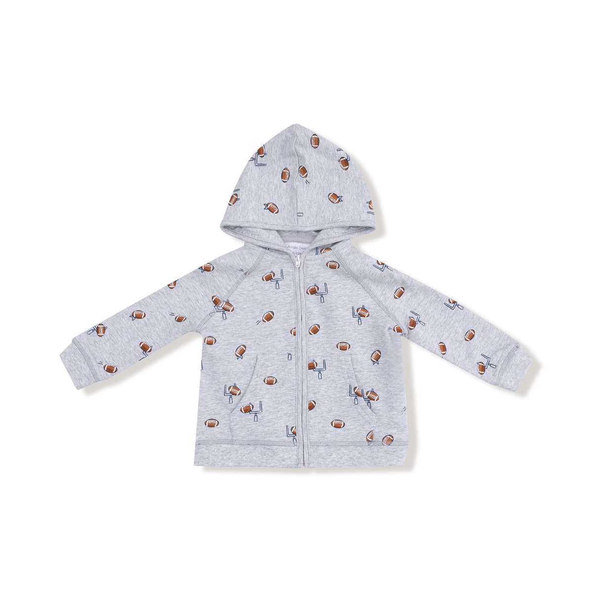 ANGEL DEAR: ZIP HOODIE AND JOGGER SET - FOOTBALL FIELD GOAL