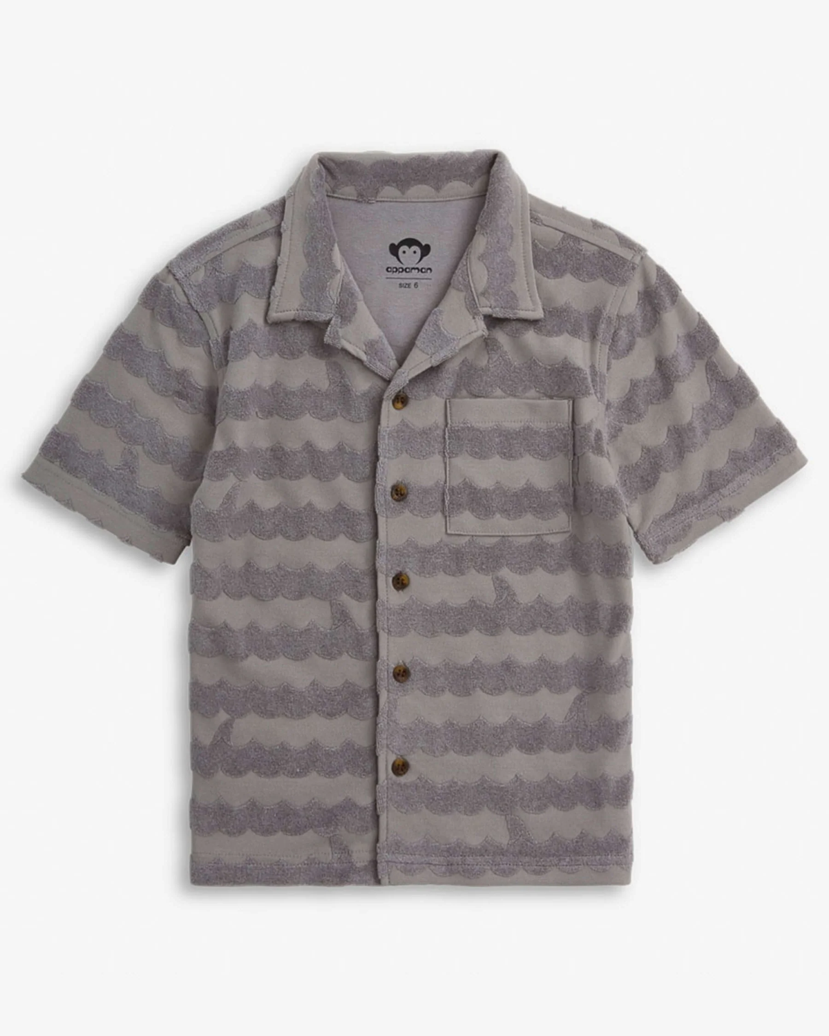 APPAMAN: TERRY RESORT SET - GREY