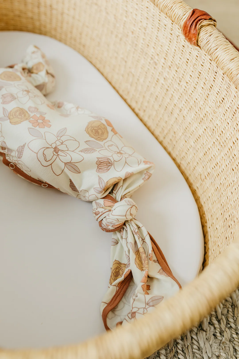 COPPER PEARL: FERRA KNOTTED GOWN