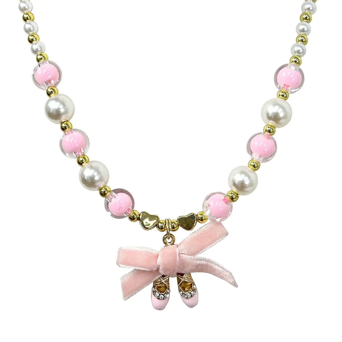 PINK POPPY: BALLERINA NECKLACE & BRACELET SET