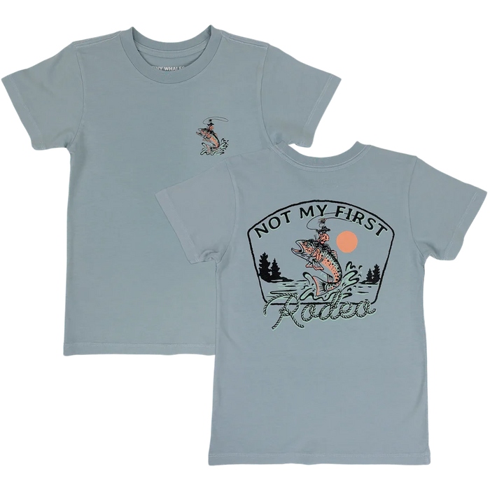 TINY WHALES: NOT MY FIRST RODEO TEE - LAKE