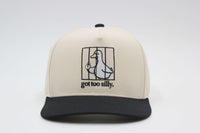 GOT TOO SILLY HAT - BLACK/NATURAL