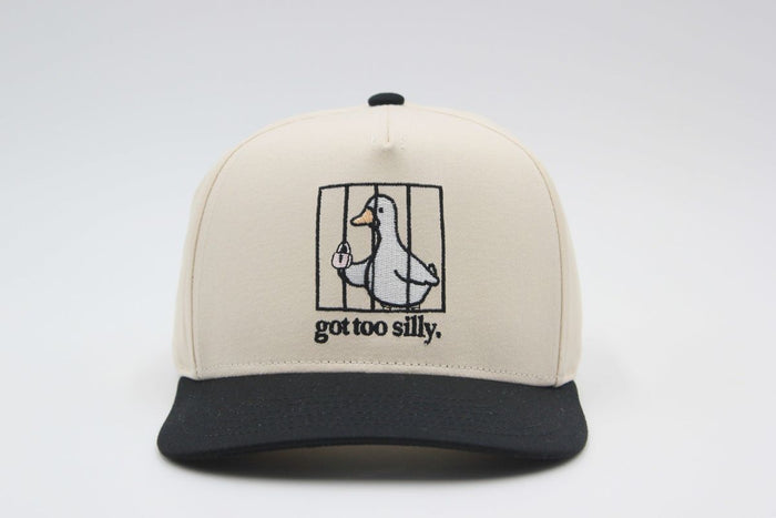 GOT TOO SILLY HAT - BLACK/NATURAL