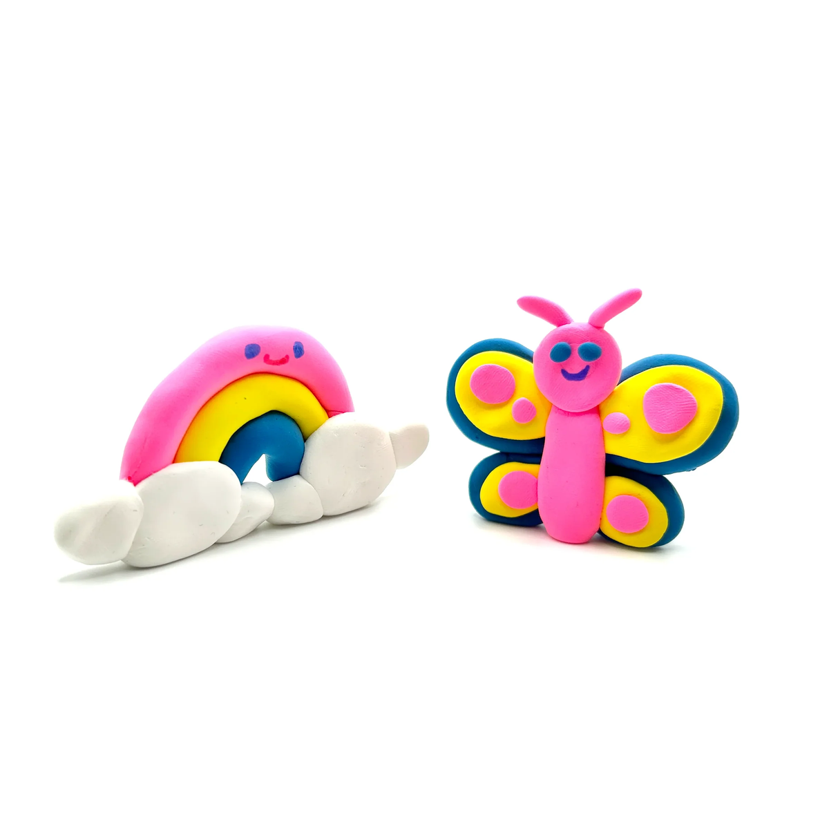 OOLY: Creatibles Mini Air Dry Clay Kit - Rainbow BFFs