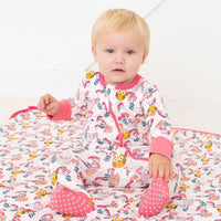 BESTAROO: HOOT & BLOOM CONVERTIBLE COVERALL